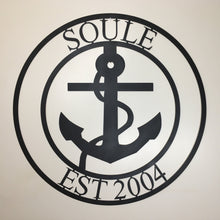 Load image into Gallery viewer, Anchor Sign