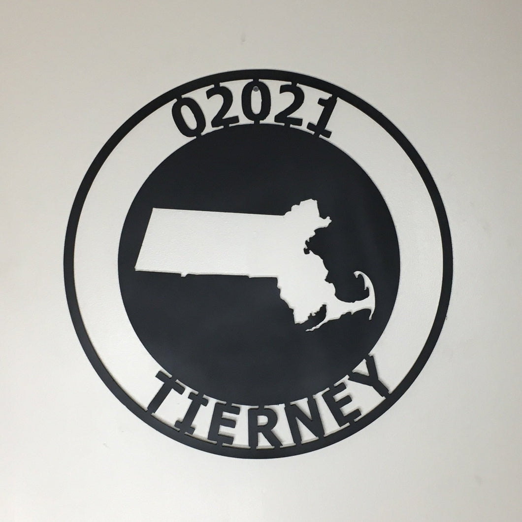 Massachusetts Sign