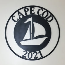 Load image into Gallery viewer, Sail Boat Sign