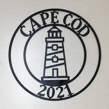 Load image into Gallery viewer, Light House Sign