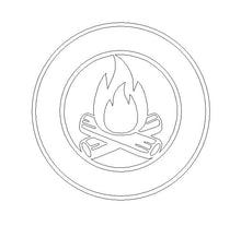 Load image into Gallery viewer, Campfire Sign
