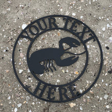 Load image into Gallery viewer, Lobster Sign