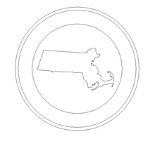 Load image into Gallery viewer, Massachusetts Sign