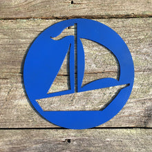 Load image into Gallery viewer, Sail Boat Sign
